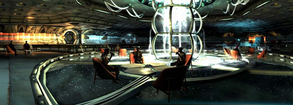 Fallout 3 Panorama Mothership Zeta Bar